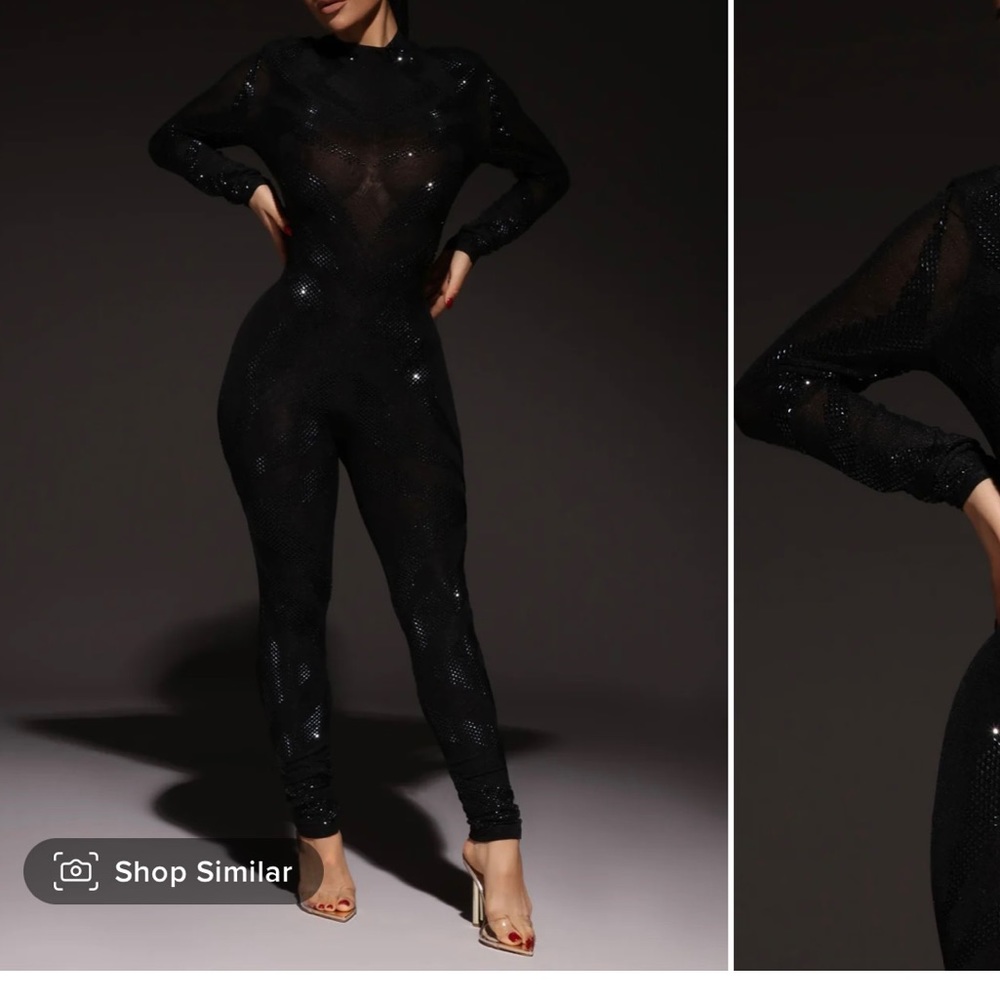 Mesh Jumpsuit